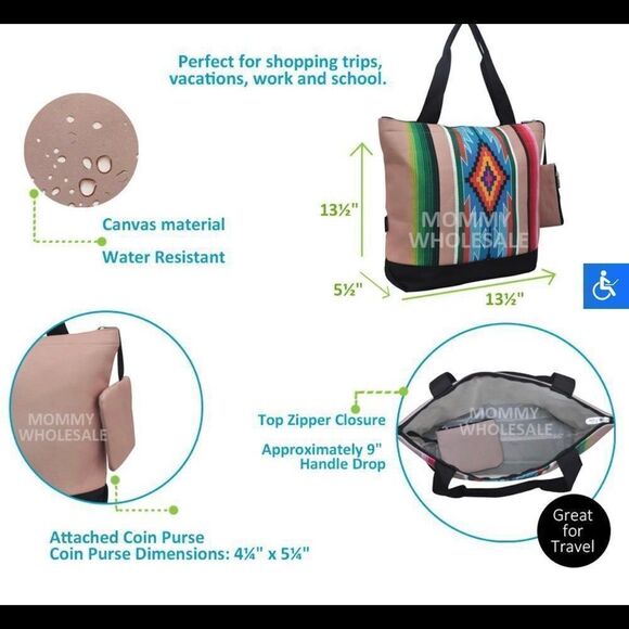 Oopsy Daisy NGIL Canvas Tote Bag - Picture 5 of 7